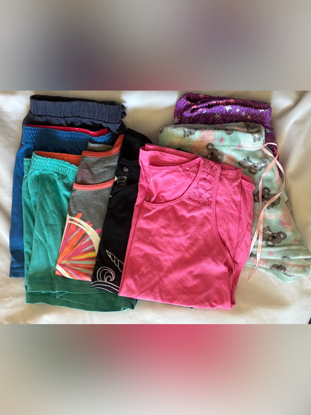 Not-So-Mystery 8 Piece Bundle of Girls’ Clothes Size 14/16, 16, 16 1/2, 16 Plus